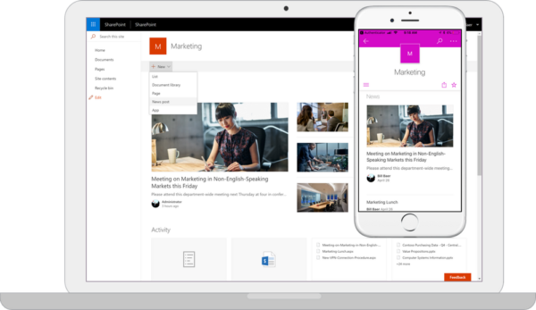 SharePoint Server 2019 - New experiences